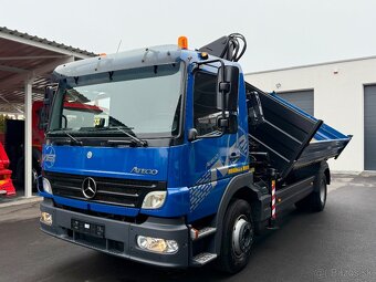 MERCEDES-BENZ ATEGO 1524 SKLÁPAČ TROJSTR. HYDRAULICKÁ RUKA - 10