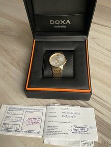 Doxa Slim Line 105.30.022.030 zlaté hodinky - 10