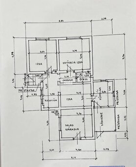 ŤAHANOVCE pekný 3 izbový rodinný dom na pozemku 458 m2. - 10