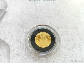 Československé bankovky a zlatá minca - 10