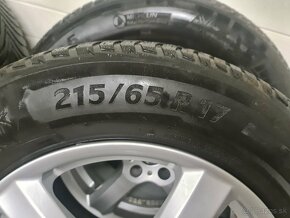 5X112 R17 +ZIMNE PNEU 215/65 R17 MICHELIN - 10