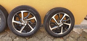 Toyota yaris letná sada 4x100 r16 michelin pneu 195/55 r16 - 10