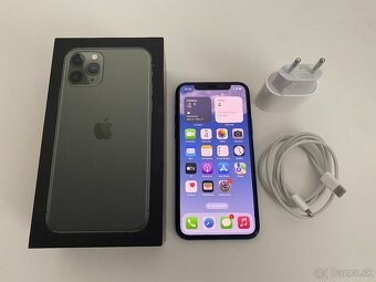 apple iphone 11 PRO 256gb Midnight Green / Batéria 100% - 10