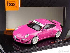 Ružové PORSCHE – 911 997-2 RWB COUPE 2008 1:18 a 1:43 - 10