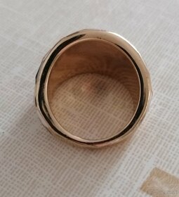 Zlatý a strieborný prsteň zn. AVON - 10
