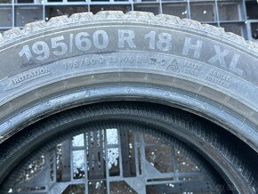 PREDÁM 2 kusy zimné pneumatiky SEMPERIT 195/60 R18 96H XL - 10