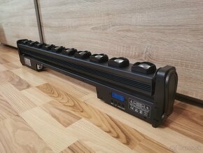 Rotačný led BAR beam 250W, RGBW, dúhové prechody - 10