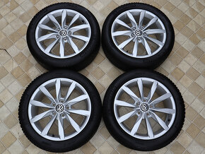 17" Alu kola = 5x112 = VW GOLF 5 6 7 – DIJON – ZIMNÍ MICHELI - 10