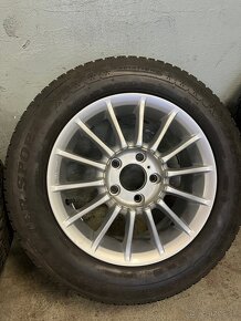 Alu disky r15 + zimné pneu 195/65 r15 - 10