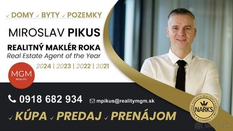 VÝNIMOČNÁ PRÍLEŽITOSŤ Úspešná prevádzka v Malej F - 10