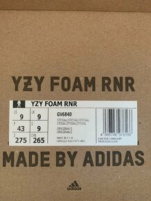 Yeezy Foam RNNR 'Stone Salt' (43) - 10