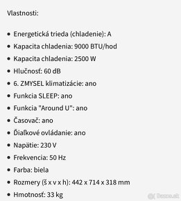 Mobilná klimatizácia Whirpool PACHW2900CO - 10