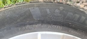 Predám sadu kolies 5×112 R16. Pneu 205/55 Zimné Michelin. - 10