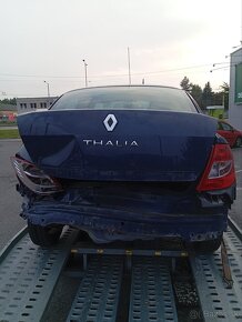 vypínače prepínače svetiel smeroviek Renault Thalia rok 2009 - 10