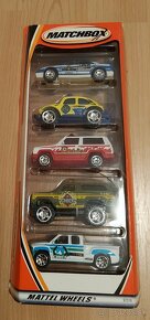 MATCHBOX sady po 5 ks + krabičky, 100% - zľava väčší odber - 10