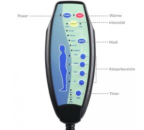 Leňoška s masážnou a vyhrievacou funkciou - nosnosť 180 kg - 10