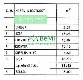 3i MEZONET s balkónom ...Tomášikovo (130-113-DAR) - 10