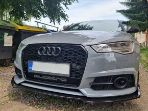 AUDI A6 SPOJLER LIPKO SPLITER POD PREDNY NARAZNIK - 10