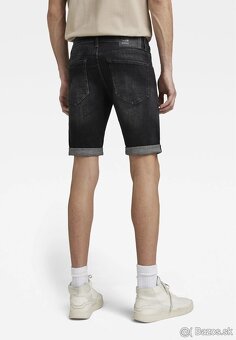 panske riflove sortky, kratasy g-star raw 3301 velkost W35 - 10