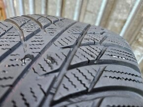 Plechové disky VW - 5x100 r15 + zimné pneu 185/65 r15 - 10