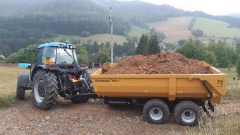 Traktorový náves,Príves,Vlek za traktor,Vlečka,Dumper 10t - 10