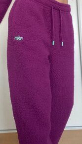 Nike sherpa teple teplaky polar S sweatpants High waist - 10