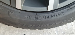 Zimne pneumatiky 225/60 r17 + disky - 10