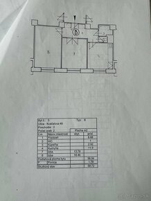 PREDAJ 2 izb. bytu - Kvačalova, BA II - Nivy, 59 m2 - 10