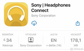 Predám bezdrôtové slúchadlá Sony True Wireless WF-1000XM4 - 10