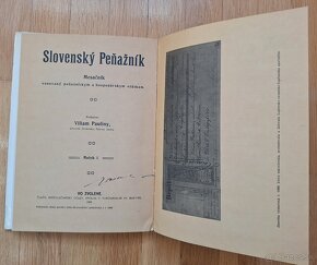 Penaznictvo na Slovensku do roku 1918 - 10