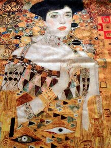 Kašmírový šál Gustav Klimt - Adele - 10