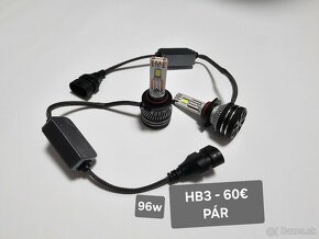 LED H3, H8, H9, H11, PSX24W/ H16 Hmlovky, dialkove, a iné - 10