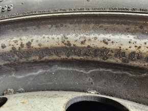 Plechové disky 5x108 + letné pneu 215/60r16 - 10