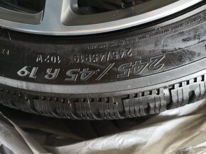 Mercedes ORIGINÁL AMG kolesá 5x112 R19 + pneu Zimné - 10