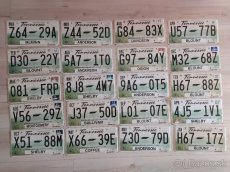 Americké SPZ Licence plate  originál použité stare znacky - 10