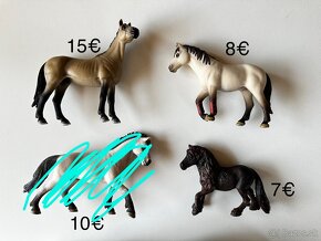 Schleich- staré kone - 10