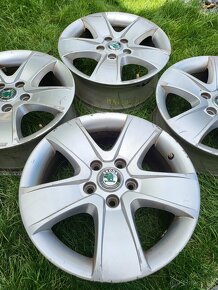 5x112 R16 Škoda alu disky - 10