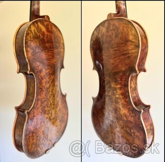 husle 4/4 model Stradivari ( očkový javor) - 10