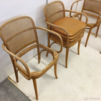 Stolicky Thonet TON Hoffmann 4 kusy - 10