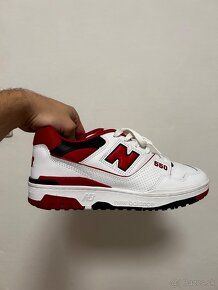 New balance 550 white/red - 10