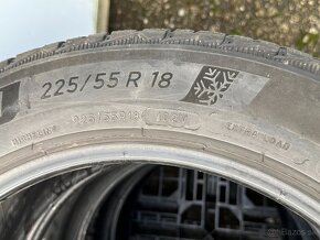 PREDÁM 4 kusy zimné pneumatiky MICHELIN 225/55 R18 102V - 10