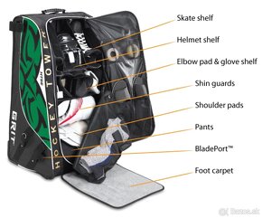Hokejova Taska Grit Tower - 10