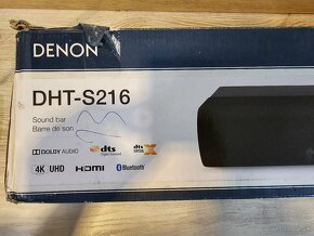 SoundBar Denon DHT-S216 Black s dobrým zvukom - ako nový - 10