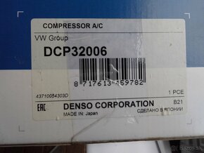 Kompresor klimatizácie Denso DCP32006 nový na VW - 10