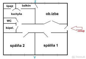 Jedinečný 3i byt s predzáhradkou, garážou a balkónom-Solivar - 10