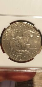 Eisenhower Liberty One Dollar, 3 Mince - 10