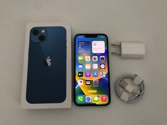 apple iphone 13 128gb Blue / Batéria 100% - 10