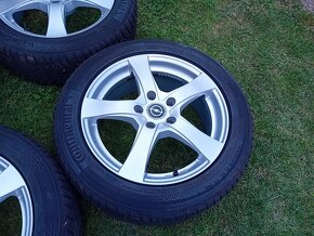 17" ALU 5x115 Opel Zafira + zimné 225/50 r17 8,5mm TOP sada - 10