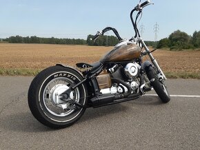 YAMAHA 650 Dragstar bobber - zimná cena - 10