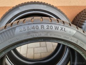 pneu 20″ 255/40R20 CONTINENTAL zimné 7-8mm DOT2022 - 10